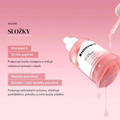 PDRN Pink Serum Peptide – Hloubková hydratace, efekt "Glass Skin"